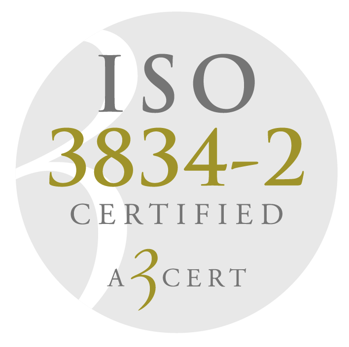 ISO 3834-2-certifiering